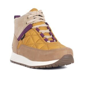 TEVA ReEmber Commute Waterproof Boots Sesame Medallion Womens Size 6.5